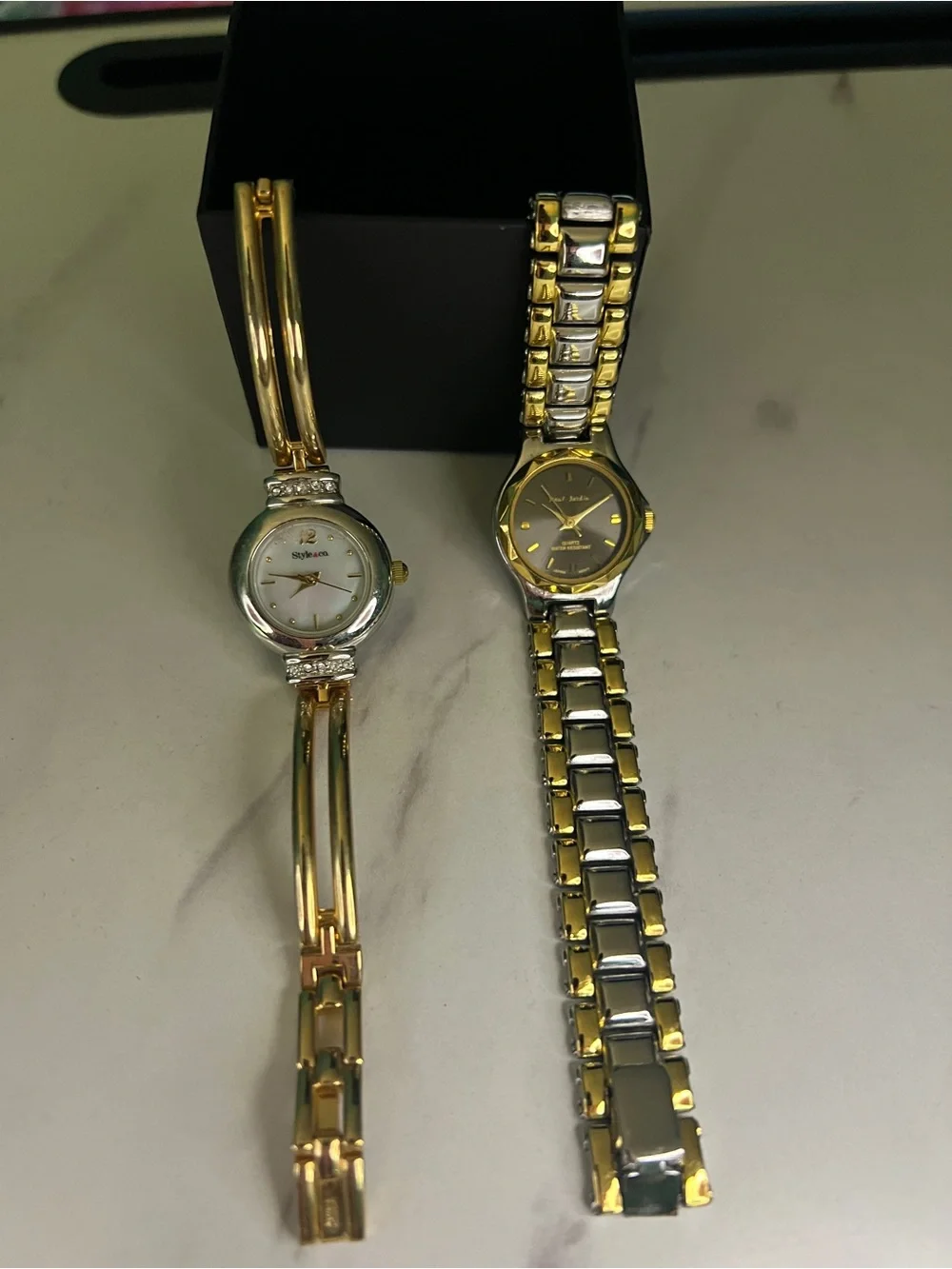 Two-Tone Women's Dress Watch - Gold & Silver